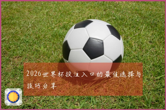 2026世界杯投注入口的最佳选择与技巧分享